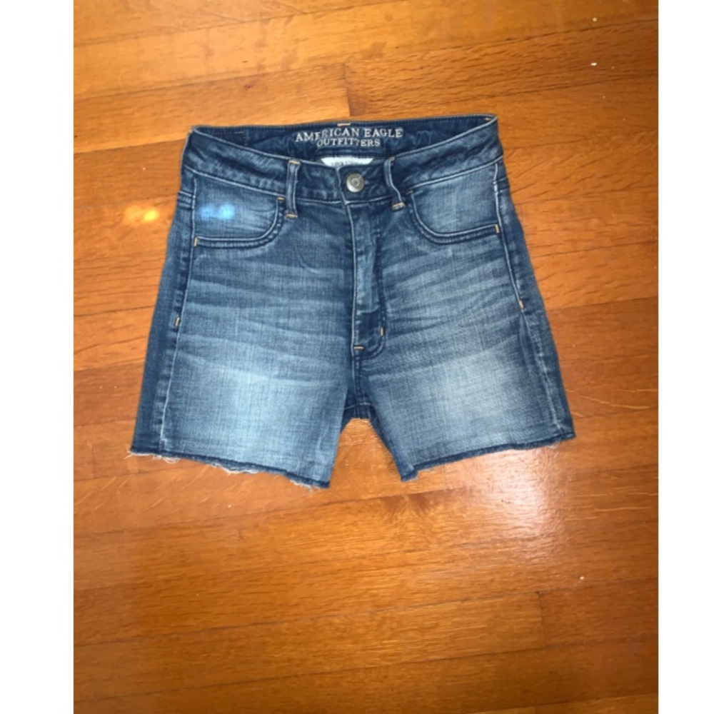 American Eagle High Rise Jean Shorts